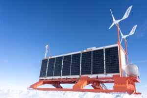 Awaca Stations 6m science unit x 3m energy units on site