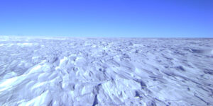 General appearance of the surface of the Antarctic continent