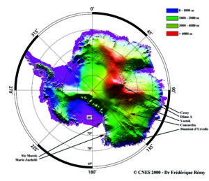 Antarctic Topography